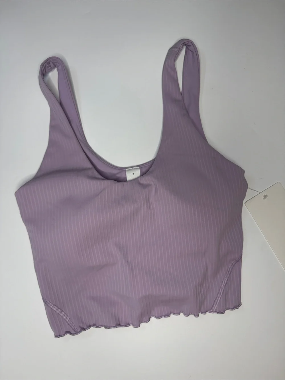 Lululemon align lettuce hem tank B/C
